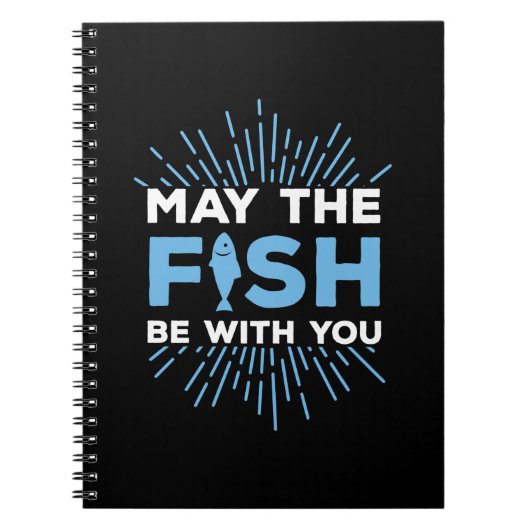 Fisher Geschenk kann die Fische bei dir sein Notizblock (Vorderseite)