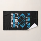 Fisher Gift Fishing Is Great Handtuch (Handtuch)