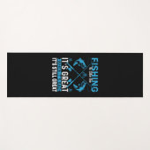 Fisher Gift Fishing Is Great Yogamatte (Vorderseite (Horizontal))