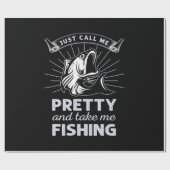 Fisher Gift Just Call Me Pretty Fishing Geschenkpapier (Flach)