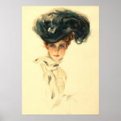 Fisher Girl, Harrison Fisher Poster (Vorne)