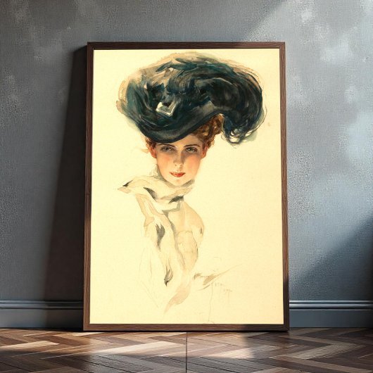 Fisher Girl, Harrison Fisher Poster