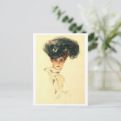 Fisher Girl, Harrison Fisher Postkarte (Stehend Vorderseite)