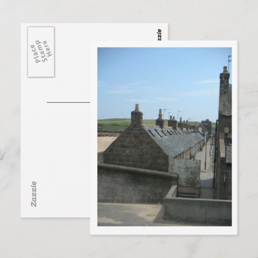 Fisher Hoosies Postkarte (Vorne/Hinten)