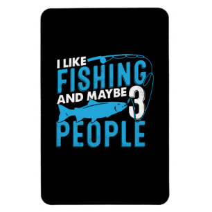 Fisher I like Fishing und vielleicht 3 Personen Magnet