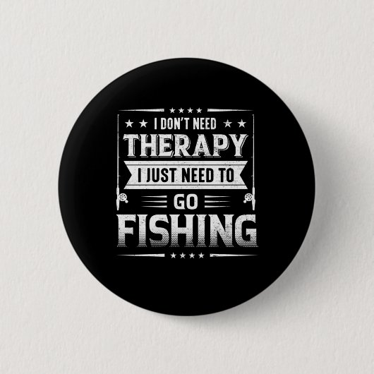 Fisher, ich muss nur fischen gehen button (Vorderseite)