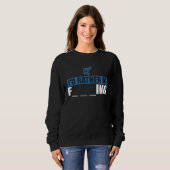 Fisher I'd Rather Be Fishing Fisherman Sweatshirt (Vorne ganz)