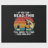 Fisher If You Can Read This Geschenkpapier (Flach)