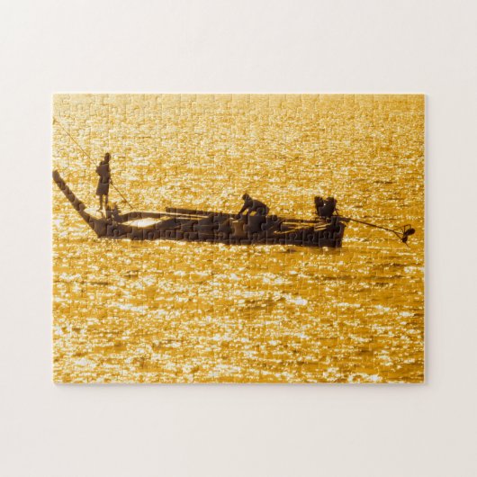 Fisher Men in Thailand Puzzle (Horizontal)