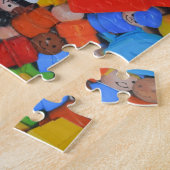 Fisher-Preis-kleine Leute Puzzle (Seite)