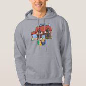 Fisher Price Kleine Leute Familie mit Tudor House Hoodie (Vorderseite)