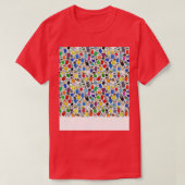 Fisher Price Kleine Menschen und Blume über ganz P T-Shirt (Design vorne)