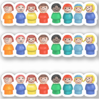 Fisher Price Little Girls Aufkleber