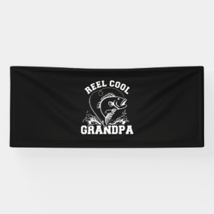 Fisher Reel Cool Grandpa Banner