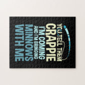 Fisher Sie sagen ihnen Crappie Puzzle (Horizontal)