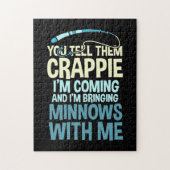 Fisher Sie sagen ihnen Crappie Puzzle (Vertikal)