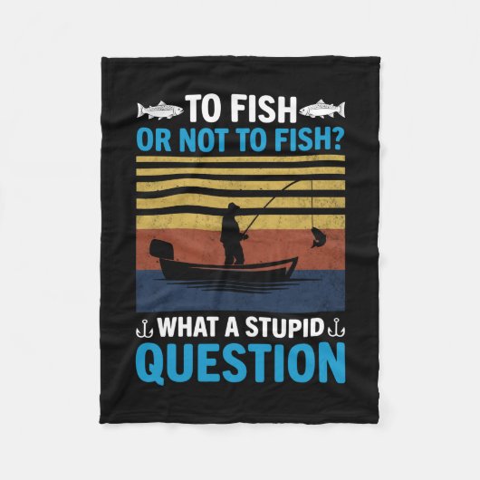 Fisher To Fish Or Not To Fish Fleecedecke (Vorderseite)