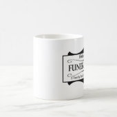 Fisher- u. Sohn-Begräbnis-Zuhause Kaffeetasse (Mittel)