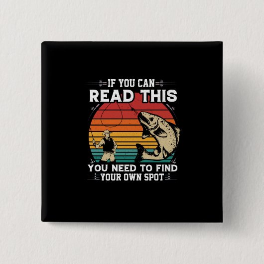 Fisher, wenn Sie das lesen können Button (Vorderseite)
