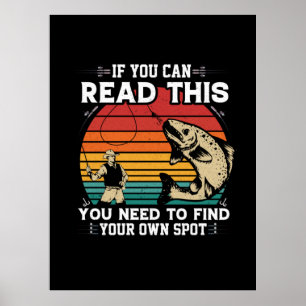 Fisher, wenn Sie das lesen können Poster