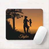 Fisher Woman bei Dusk Personal Mousepad (Mit Mouse)