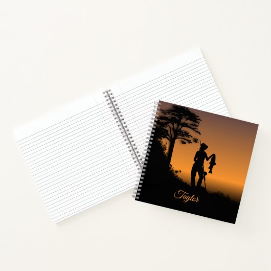 Fisher Woman bei Dusk Personal Notizblock (Innenseite)