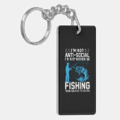 Fisher würde ich einfach fischen schlüsselanhänger (Vorderseite links)