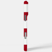 Fisherman Aesthetic Red Striping Case-Mate iPhone Hülle (Rückseite / Rechts)