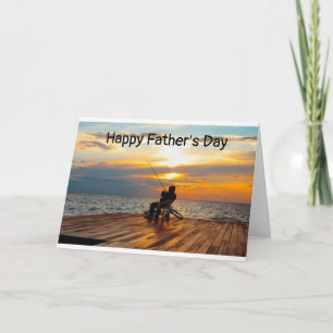 "FISHERMAN" AM *VATER'S DAY* CARD KARTE
