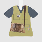 Fisherman Angler Personalisierte Ornament (Vorderseite)