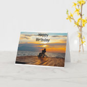 "FISHERMAN" AUF IHRER GEBURTSKARTE KARTE (Gelbe Blume)