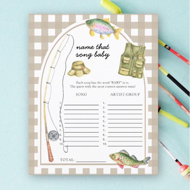 Fisherman baby Dusche - Name the Baby Song (Von Creator hochgeladen)