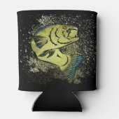 Fisherman Bass Tribal Art Dosenkühler (Rückseite)