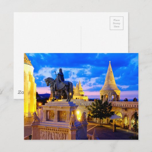 Fisherman-Bastion Postkarte (Vorne/Hinten)