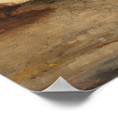 Fisherman by Water (1886) Edward Mitchell Poster (Ecke)