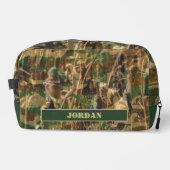 Fisherman Camouflage Camo Print Fishing Waschbeutel (Vorderseite)