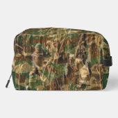 Fisherman Camouflage Camo Print Fishing Waschbeutel (Rückseite)