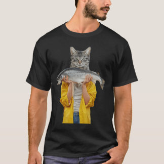 Fisherman Cat T-Shirt