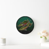 Fisherman Clock Coho Lmon Fish Wall Uhren Geschenk (Zuhause)