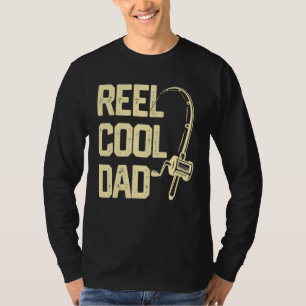 Fisherman Cool Vater Fischen Vatertagsrolle Cool T-Shirt