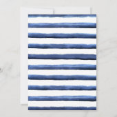 Fisherman Core Sardine Coastal Brautparty Einladung (Rückseite)