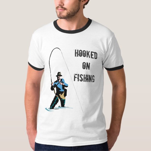 Fisherman Design T-Shirt (Vorderseite)