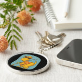 Fisherman Dinosaur  Schlüsselanhänger (Seite)