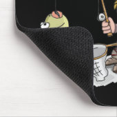 Fisherman Fish Sun Super Vater Mouse Pad! Mousepad (Ecke)