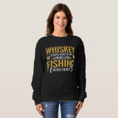 Fisherman Fishing Solves The Rest Of My Problems F Sweatshirt (Vorne ganz)