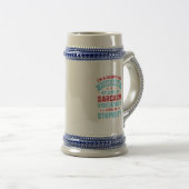 Fisherman Funny Sarcasm Novelty Spaß Gift Bierglas (VorderseiteRechts)