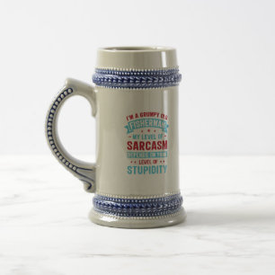Fisherman Funny Sarcasm Novelty Spaß Gift Bierglas