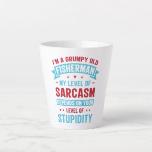 Fisherman Funny Sarcasm Novelty Spaß Gift Milchtasse