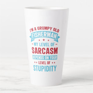 Fisherman Funny Sarcasm Novelty Spaß Gift Milchtasse
