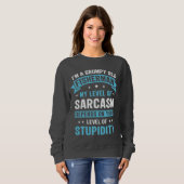 Fisherman Funny Sarcasm Novelty Spaß Gift Sweatshirt (Vorne ganz)